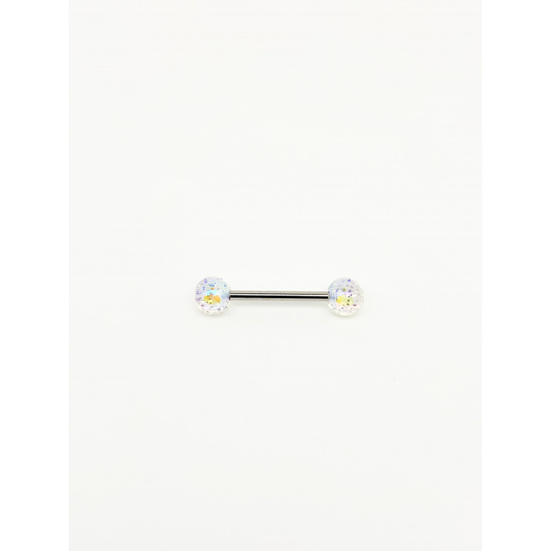 transparent pailleté